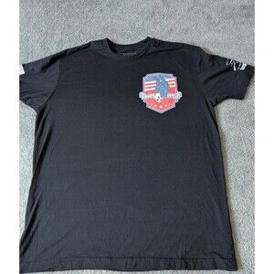 Grunt Style This We'll Defend Mens T Shirt Size XL Black Short Sleeve Crew Neck